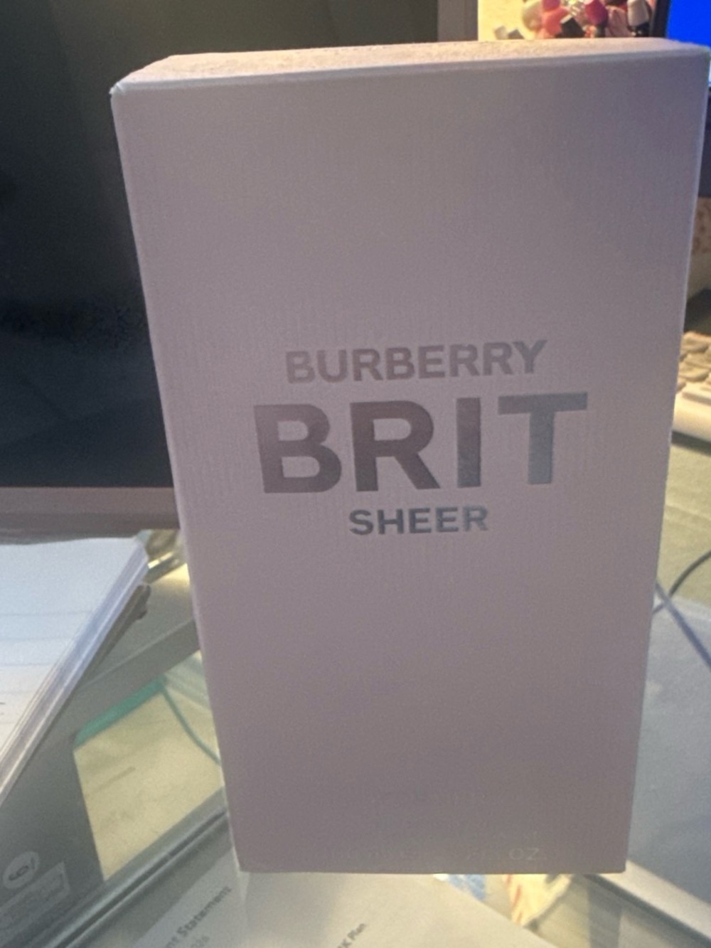 Burberry Brit Sheer Bath & Body Moisturizer - Pale Pink